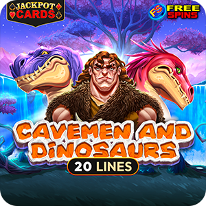 CAVEMEN AND DINOSAURS