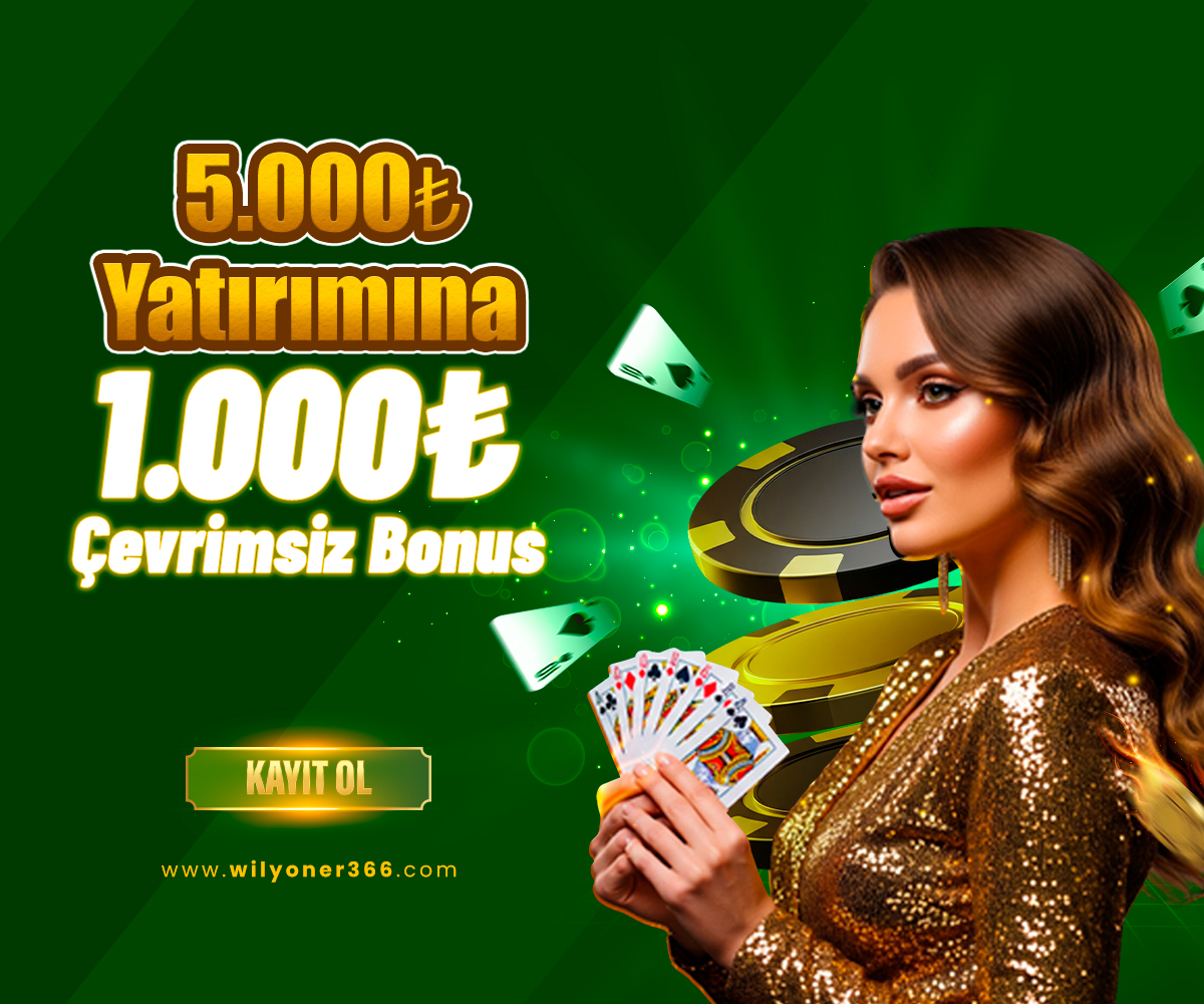5000 TL Yatırıma 1000 TL Çevirimsiz Bonus
